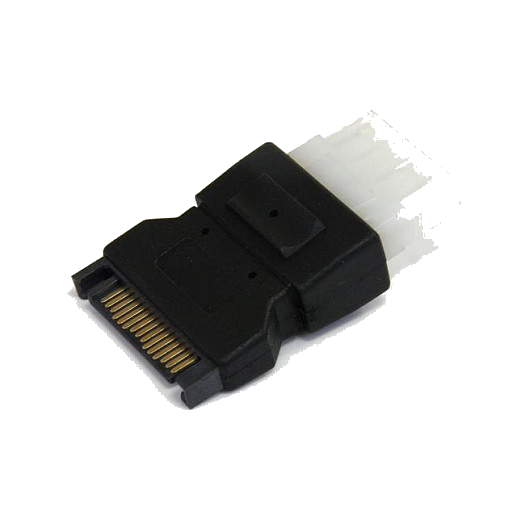 StarTech SATA auf 4-pin LP4 Molex Stromadapter - Netzteil