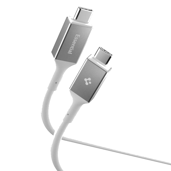 Daten- und Ladekabel USB-C - USB-C Spigen EB10020CC, 100W, 2m, Weiß ACA08775