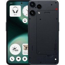 NOTHING Phone (3a) Lite 128 GB Schwarz Dual SIM Smartphone Handy Mobiltelefon