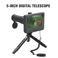 Digitale Teleskopkamera 50x Zoom 1080P 5"LCD mit Stativ & Speicherkarte 8GBw2
