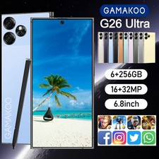 2026 G26 Ultra 5G Entsperrte Smartphone Android 256GB DualSIM Ohne Vertrag Handy