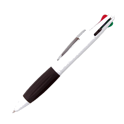 PENKO® 4-Farb-Kugelschreiber, weiß