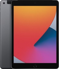 Apple iPad 2020 4G 128GB WiFi 8.Gen grau 10,2" A12 Lightning 8MP Touch Tablet