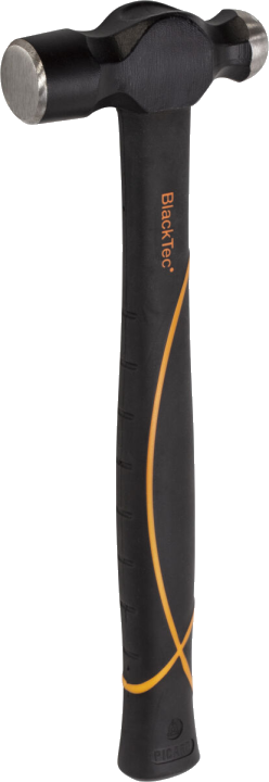 PICARD Schlosserhammer / Ingenieurhammer 450g BlackTec® mit Fiberglasstiel Nr. 325