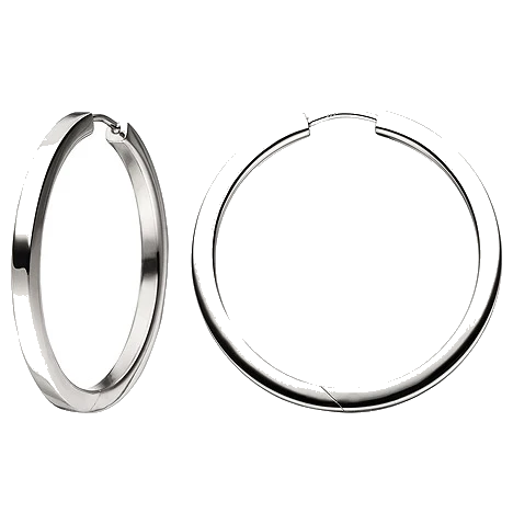 Creolen 925 Sterling Silber Ohrringe Silbercreolen Silberohrringe