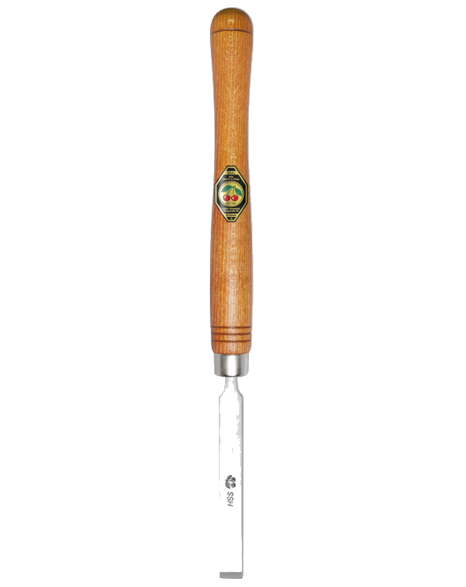 KIRSCHEN HSS-Drechslerbeitel mit Weißbuchenheft Flachmeißel 20 mm 1565020