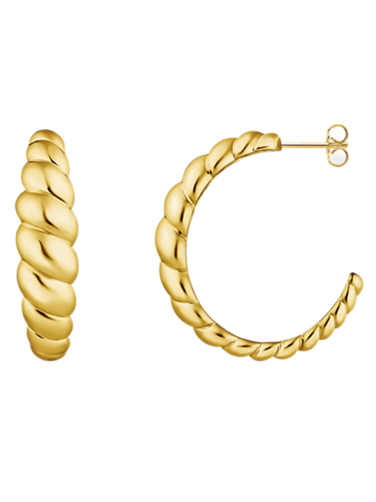 Thomas Sabo CR758-413-39 Creolen organische Formen vergoldet Damen