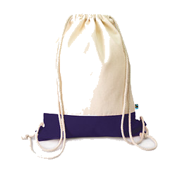 Mister Bags Bio-Baumwollrucksack Enzo, dunkelblau