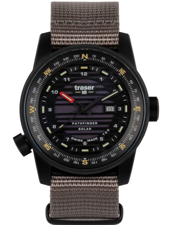 Traser H3 111400 Herrenuhr P68 Pathfinder Solar 46mm 10ATM