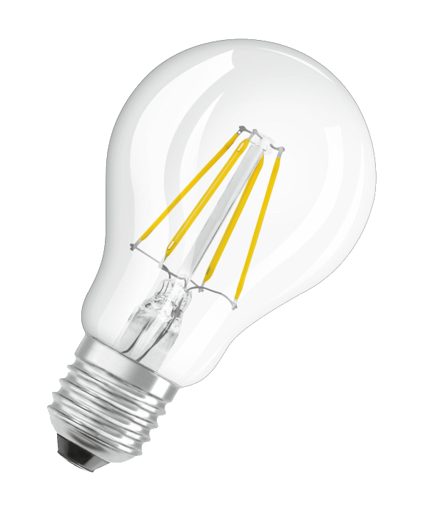 "LED-Filament ""Retrofit"", Glühbirne, 4W ersetzt 40W, E27, Warmweiß, klar (00217744)"