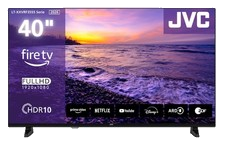 JVC Fernseher 40 Zoll Fire TV Full HD Smart TV Alexa Built-In Triple-Tuner HDR