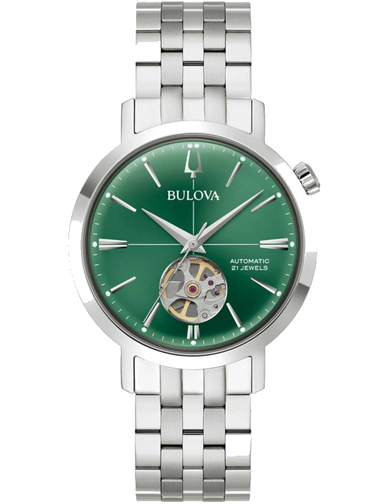 Bulova 96A319 Herrenuhr Aerojet Automatik 38mm 3ATM