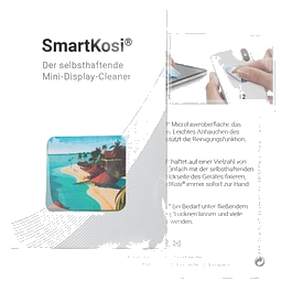 POLYCLEAN Mini-Display-Reiniger SmartKosi 28 x 28 mm, inkl. Druck