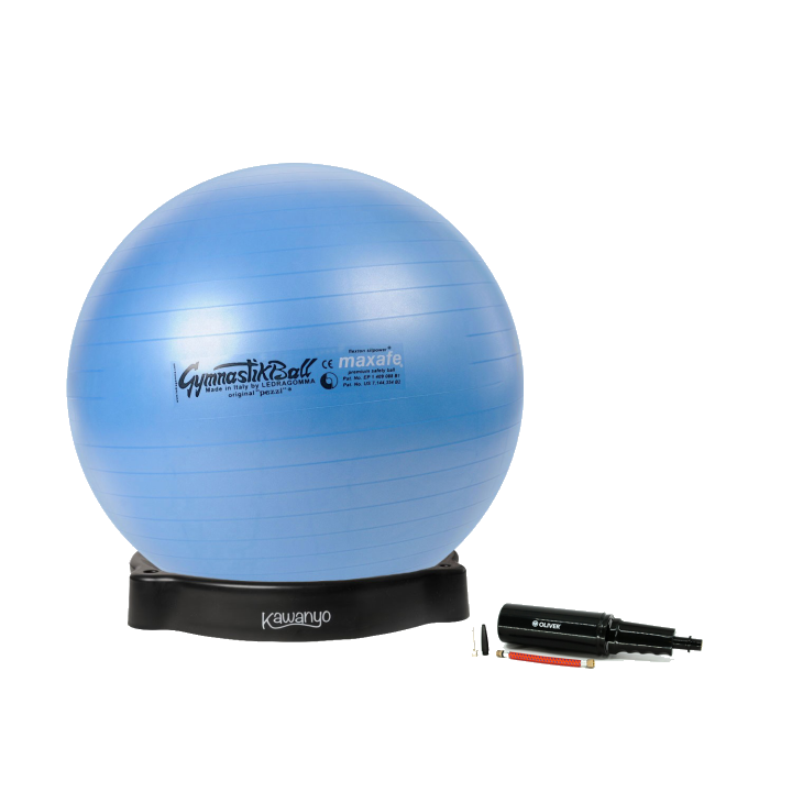 Original Pezzi® Gymnastikball MAXAFE m. Ballschale u. Pumpe