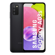 Smartphone Samsung Galaxy A03S 3/32GB LTE A037G/DSN Schwarz | Neu ohne OVP