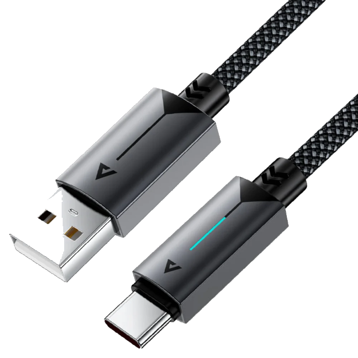 Daten- und Ladekabel USB-A - USB-C Acefast C19-04, 18W, 1,2m, Schwarz