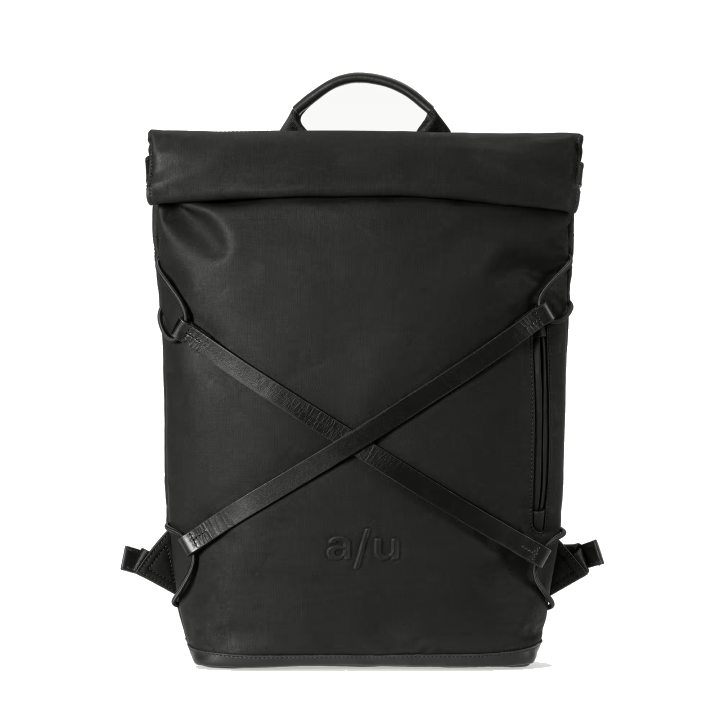 aunts & uncles Japan Osaka Rolltop Rucksack mit 15" Notebookfach black