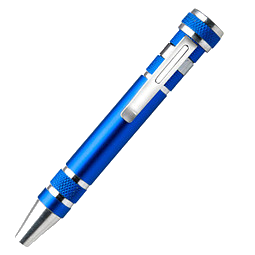 Metall-Tool, Bit-Set Blau/Metallic
