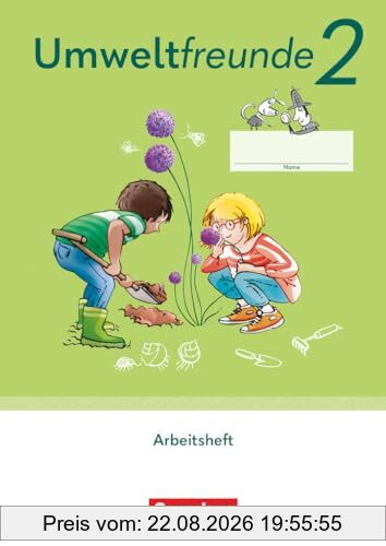 Umweltfreunde - Mecklenburg-Vorpommern, Sachsen-Anhalt, Sachsen, Thüringen - Ausgabe 2023 - 2. Schuljahr: Arbeitsheft - Mit Wegweiser Arbeitstechniken und BuchTaucher-App