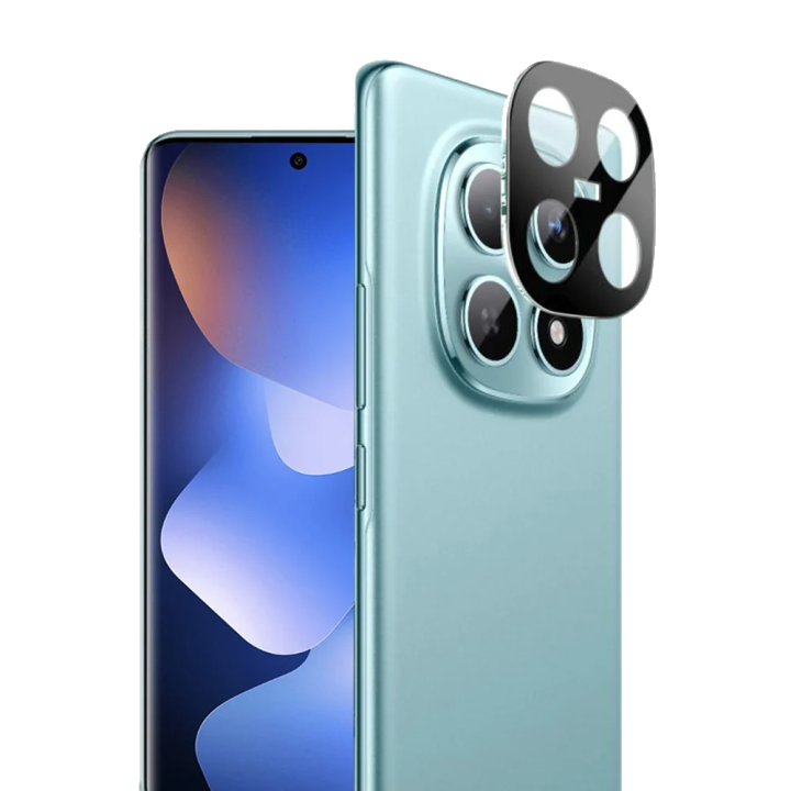Schutzfolie Techsuit für die Rückkamera für Xiaomi Poco M8 / Redmi Note 15 5G, gehärtetes Glas, Schwarz