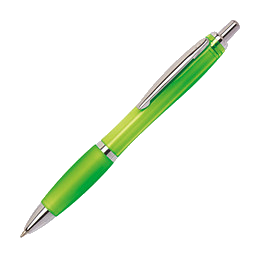 LANCE® Kugelschreiber Rio, blaue Mine, apfelgrün-transparent