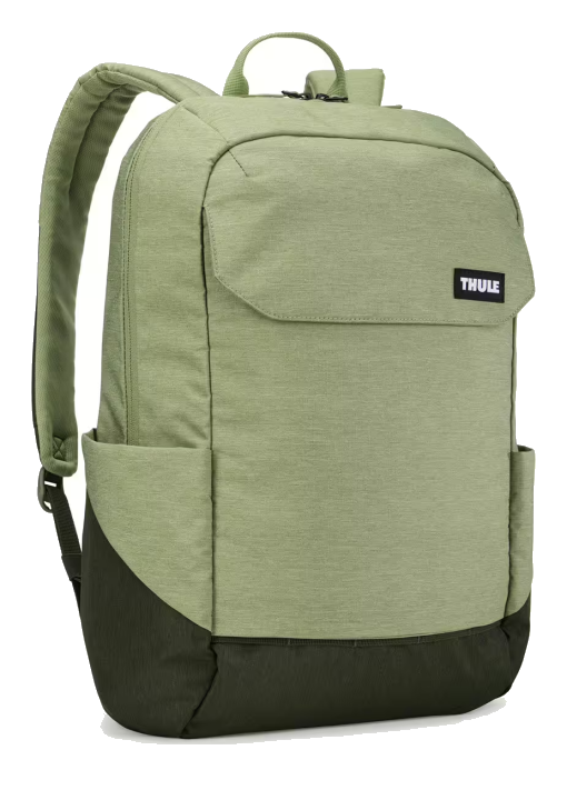 THULE Lithos Rucksack 20 L, mit 15,6" Laptopfach Quiet green/Darkest Green