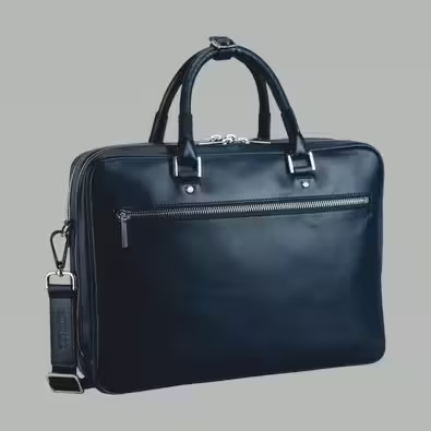 Leonhard Heyden Montreal Leder-RV-Aktenmappe 2 Fächer, mit Laptopfach 15"