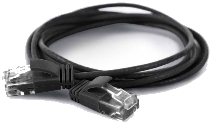 Wantec Patchkabel UTP CAT6a d=2,8mm 1,50m schwar