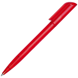 Drehkugelschreiber Promo Frozen, blaue Mine, rot-transparent
