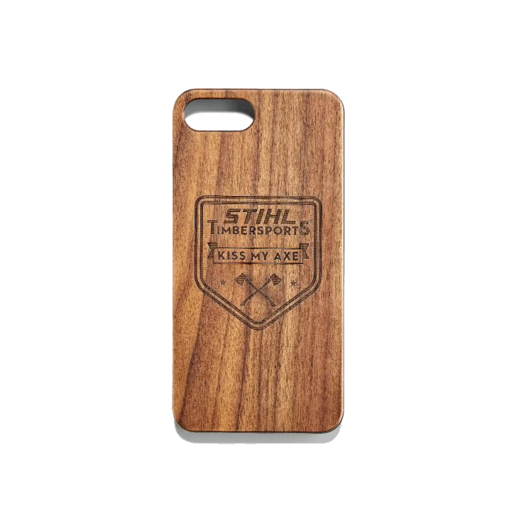 STIHL Handyhülle AXE Holz iPhone 6/7/8 Plus