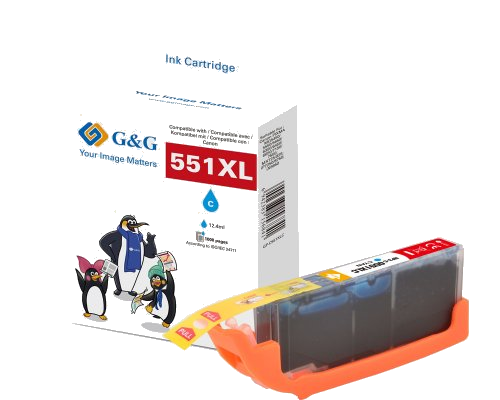 G&G XL-Druckerpatrone kompatibel mit Canon CLI-551C XL