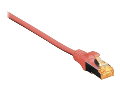 Digitus Patch-Kabel RJ-45 (M) zu RJ-45 (M) 0.5m Kupfer S/FTP Cat 6a rot (DK-1644-A-005/R)