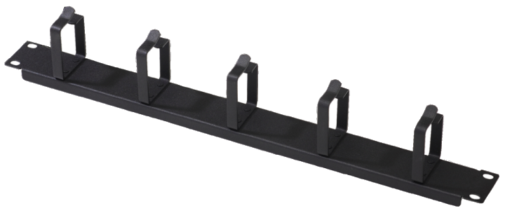 Digitus Kabelrangierpanel 5x Kabelringe 19" 1HE RAL 7035 grau (DN-97601)