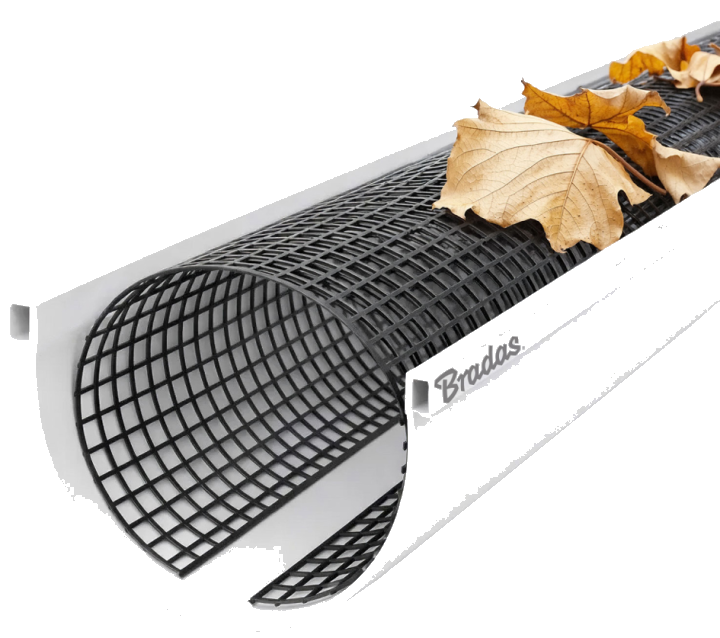 Bradas Dachrinnen-Schutzgitter, für 125 - 150 mm Durchmesser