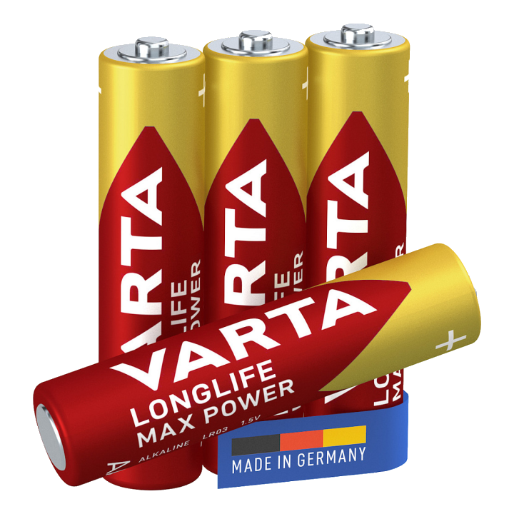 Varta Batterie Longlife Max Power AAA/Micro