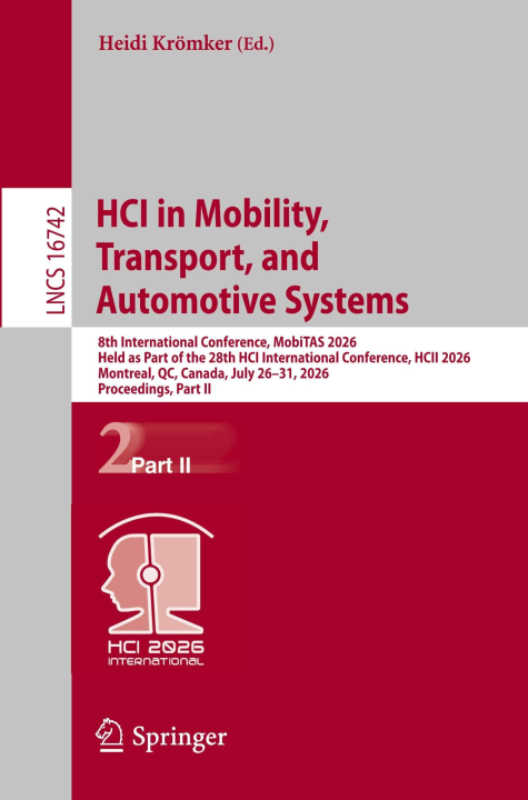 HCI in Mobility Transport and Automotive Systems