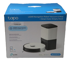 Tapo TP-Link RV30 Plus Saug&Wischroboter mit Smart AutoEmpty Dock(4L),LiDAR-Navi