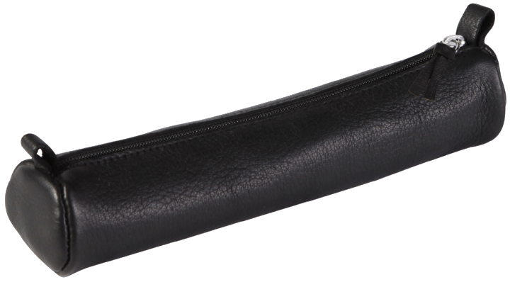 Clairefontaine Schlamper-Rolle, Leder, schwarz