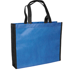 Joytex® Vliestasche Bergen, hellblau/schwarz