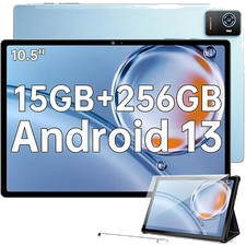 OUKITEL OKT3 Tablet Android 13 15GB+256GB 10.5 Zoll FHD+ 8250mAh Tablet PC 4G
