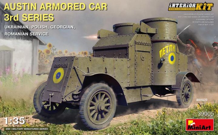 Austin Armored Car 3rd Series:Ukraine,Polish,Georgian,Romanian Servic.Inter Kit