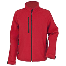 RUSSELL® Softshell Jacke, rot, L