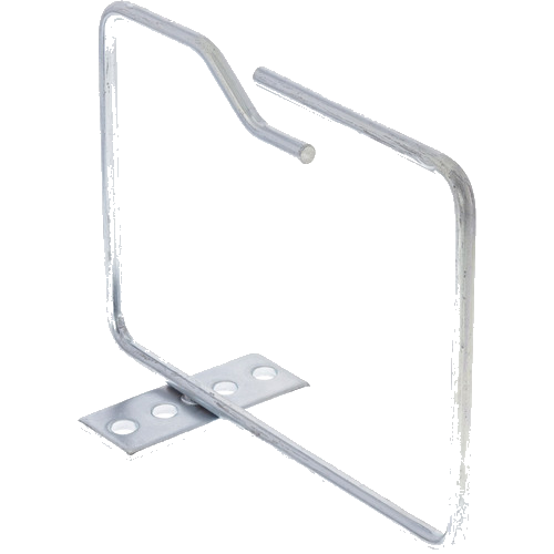 InLine® Kabelbügel, Metall, verzinkt, Öffnung lange Seite, 140x100mm
