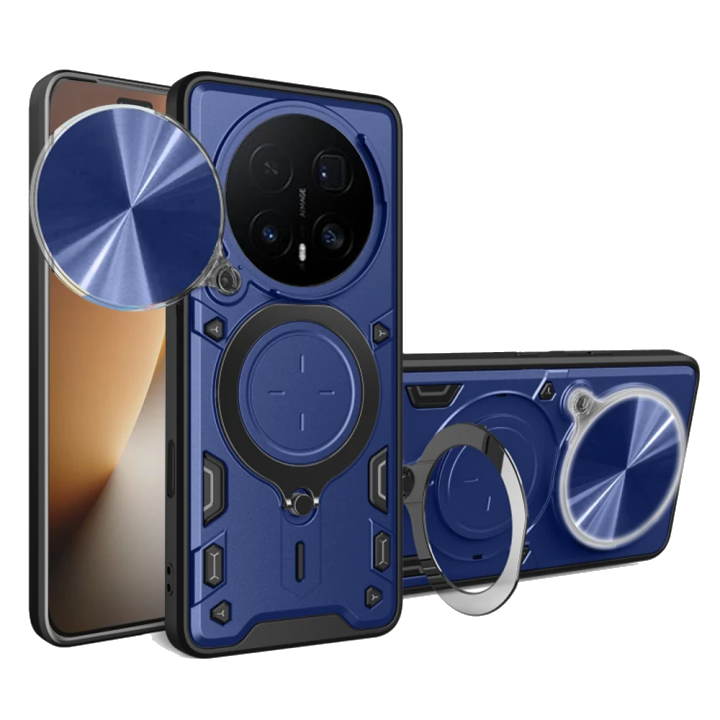 Hülle für Honor Magic8 Pro, Techsuit, CamGuard Pro, Blau
