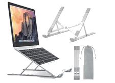 BONTEC Laptop Ständer Multi-Winkel Einstellbar Alle Laptops unter 17,3 Zoll 20kg