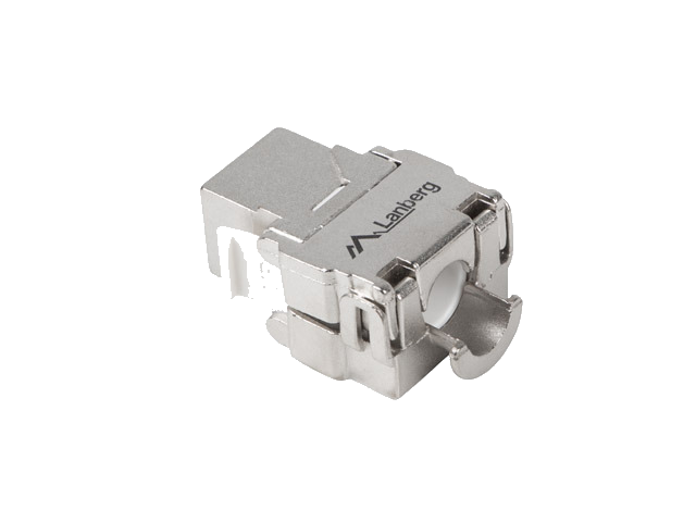 LANBERG Keystone Modul RJ45->LSA CAT.6A FTP 180° werkzeuglos