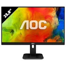 AOC 24P1 23,8 Zoll Monitor 1920x1080 FHD IPS 5ms Schwarz Bildschirm