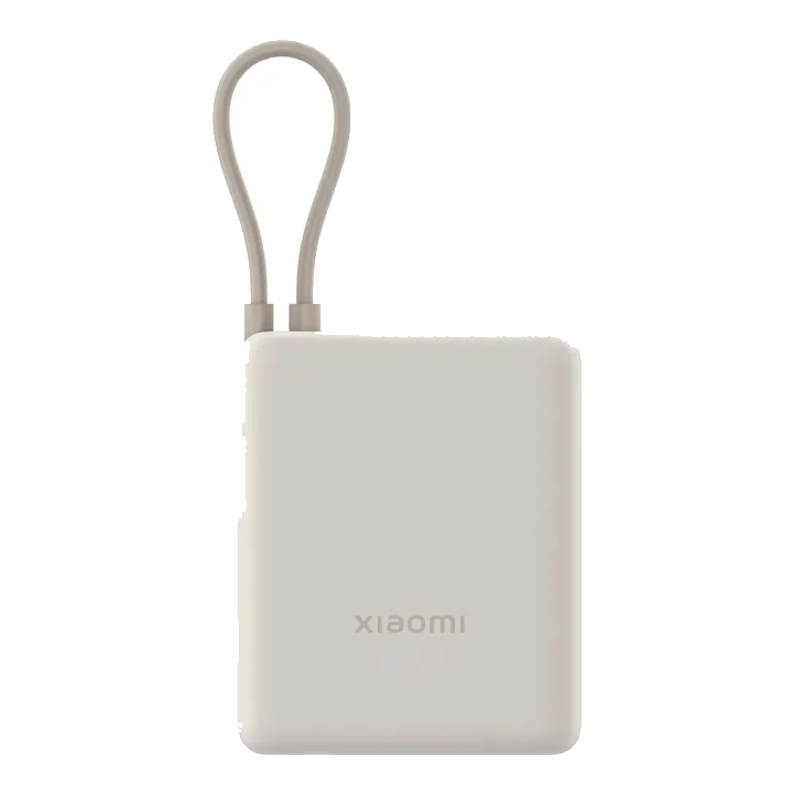 Externer Akku Xiaomi PB1033MI, 10000mAh, 33W, QC + PD, 1 x USB-A - 2 x USB-C, Beige BHR9333GL