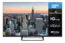 Smart Tech 32HV02V Fernseher 32 Zoll Smart TV VIDAA HD TV Triple-Tuner 2026