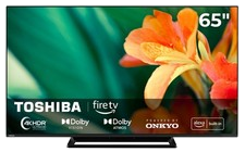 Toshiba Fire TV Fernseher 65 Zoll Smart TV 4K UHD Dolby Vision HDR Triple-Tuner